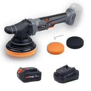 OEM 20V Lithium Battery Power Tool 15mm Orbit Dual Action Cordless Car Polisher Machine - Nanjing Metalwell Machinery Equipment Co., Ltd. - China