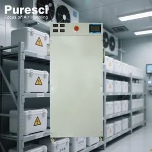700m3/H Variable Airflow Air Dehumidifiers Warehouse Industrial Dehumidifier with Desiccant Washable Rotor - Puresci Environment Technology Limited - China