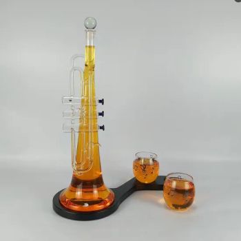 Elegant Trumpet Glass Decanter for Fine Wine Serving Shape Car Origin China Material Glass Using Decanter Model NO. - Qingdao Newauto Import&Export Co., Ltd. - China