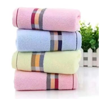350g Hand Towel Cotton with Logo 100% Cotton Soft Absorbent Face Towels for Bathroom 70*140cm - Qingdao Yiteng Textile Co., Ltd. - China