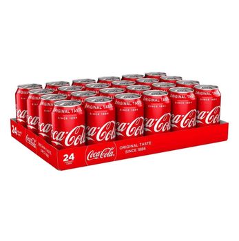 Coca-Cola 330ml Slim - Coca-Cola 330ml x 24 Cans- Coca cola soft drinks for sale - Exigentelaxia Unipessoal Lda - Portugal