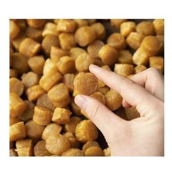 Natural Shellfish Seafood Air Dry Sun Dried Gift Packing Golden [100GRAMS] Scallop Without Shell For Cooking - Sunshine Education And Food Imports - Singapore