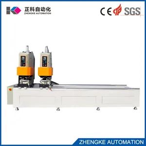 China Two Head Seamless Welding PVC UPVC Door Window Making Manufacturing Machine - Shandong Zhengke Automation Co., Ltd. - China