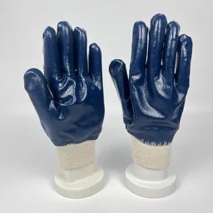 Nitrile Gloves Oil Resistant Anti Slip Durable Safety Work Gloves Labor Protection - Guangzhou 247 International Co., Ltd. - China