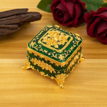 Wholesale Price OEM Manufacturer Personalized Travelling Souvenirs Customized Square Pendants Charms Rings Necklaces Jewelry Holder Treasure Storage Box Factory - Yiwu Superstar Creation Company - China