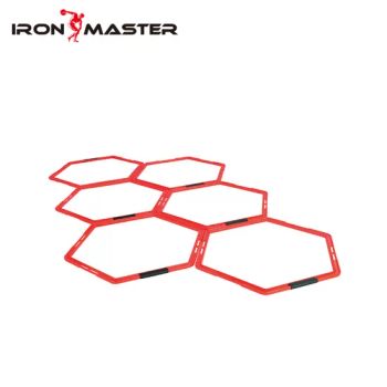 Hexagon Agility Speed Rings Speed Agility Training Ladder for Home Gym - Nantong Ironman Sporting Industrial Co., Ltd. - China