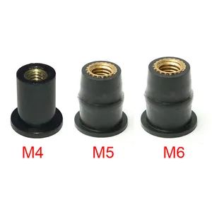 OEM ODM M4 M5 M6 M8 Rubber Well Nut Screw Bolt for Motorcycle Windscreen Accessories Rubber Well Nuts - Quanzhou Shengda Rubber Products Co., Ltd. - China