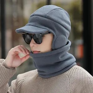 High Quality Wholesale Winter Outdoor Cold Proof Face Mask Cycling Hat Warm Baseball Cap Thickened Ear Protecting Cotton Hat Windp - Ningbo General Union Co., Ltd. - China