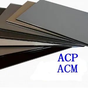 Flashing Silver Aluminum Composite Panel Inside and Outside Wall Aluminum Composite Panel - Shanghai Gokai Industry Co., Ltd. - China