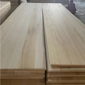 Paulownia Boards with Edge Glued Making Timber Panels Usage Indoor Length ≥250mm Spacing ≥50mm Weight 295kgs/M3 Trademark - Dongming Sanxin Wood Industry Co., Ltd. - China