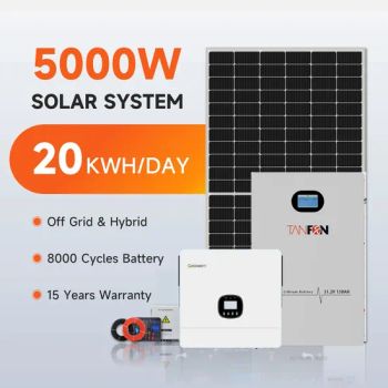 Solar Home Energy Power System 3kw Solar Panel Photovoltaic Kit for Home 5kw Solar Power Generator Hybrid System with Free Shipping 10kw 15kw - Foshan Tanfon Energy Technology Co., Ltd. - China