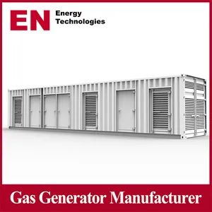 250kw 300kw 1250kw 1500kw 3000kw Natural Biogas Biomass CNG CHP Units in Parallel Methane Hydrogen Silent High Power Containe Gas  - Qingdao En Energy Technology Co., Ltd - China