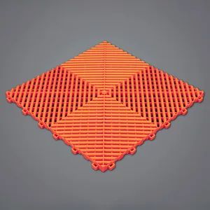 Ags Quality Modular Garage Flooring Interlocking Plastic Garage Floor Tiles, Modular Rubber, Heavy Duty, Industrial for Warehouse, Plastic Flooring Mats - Renqiu Sind Plastic Products Co., Ltd. - China