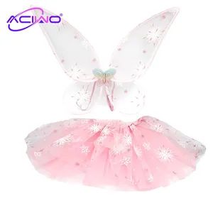 Angel Elf costume skirt for Children's Day, birthday Party, Perfect Gift for Girls-includes a half-skirt and wings wholesale promotional kids' half-skirt(60036) - Audit Report - China