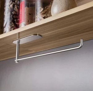 Paper Towel Holder with Adhesive Stainless Steel Kitchen Paper Towel Holder Wall Mount - Ningbo Sv Plastic Hardware Co., Ltd. - China