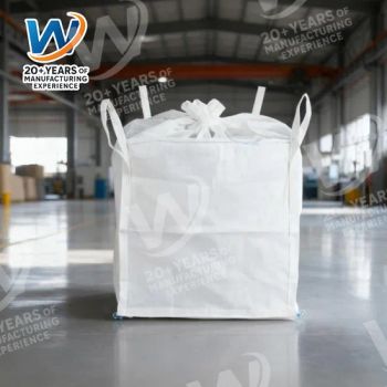 China Manufacturer Super Sacks FIBC Big Bags PP Woven Bags Tonne Jumbo Bag for Cement Sand with Customized Logo - Shandong Wanrun Plastic Products Co., Ltd. - China
