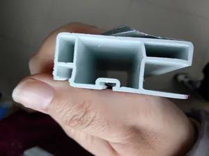 Milk White Extrusion/Extruded UPVC/PVC Window Profile Plastic Profiles OEM - Weifang Beidi Plastic Industry Co., Ltd. - China