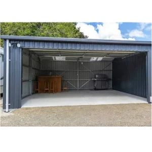 Easy Installation House Construction Car Prefab Shed Garage Port - quanzhou ridge steel building co., ltd - China