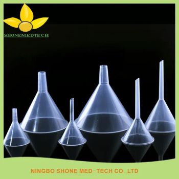 SH-LPF Plastic Lab Dropping Funnel PP CE ISO 15D MOQ100 Origin China Trademark SHONE Model NO. SH-LPF Specification PP HS Code 3926909090 - Shone Industry Group Limited - China