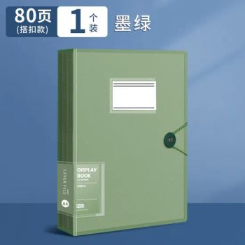 A4 PP File Folders with 80-Pocket A4 Sheet Presentation Interstitial Filing Folders Organizer, Multiple Pages File Organizer - Qingdao Lincoler Trade Co., LTD. - China