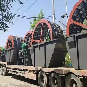 Automatic Wheel Sand Washer for Construction Sand Production Line - BinZhou FangZe Screen Mesh Co., Ltd. - China