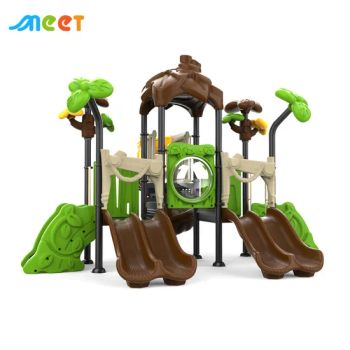 Kids Amusement Outdoor Playground Children Swings and Slide Outdoor Playground - WENZHOU MEET TOY CO.,LTD - China