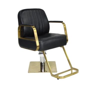 Modern Metal Fashion Black Salon Beauty Barber Chair Color Black Trademark CE Condition New Model NO. 678 Folded - Hangzhou Mingchen Furniture Co., Ltd. - China