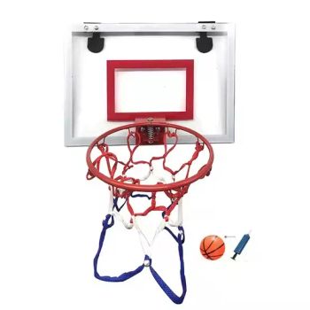 Indoor Wall Hanging Transparent Mini Basketball Net Hoop Game Set - Ningbo XiaoChuang Crafts Co., Ltd. - China