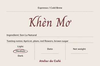 Arabica SonLa G1 Wash - Sapalegend - Vietnam