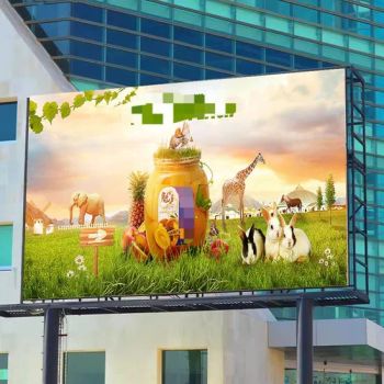 3D Outside Building Commercial Digital Billboard LED Video Wall Screen Display - Shenzhen Pulishuo Technology Co., Ltd. - China