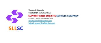 Product - Support lines logistic services company - Saudi Arabia