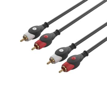 2RCA Audio-Video Receivers Car Speakers Cable Brand Jsj Origin China Model NO. AV Connector RCA Trademark JSJ/OEM HS Code - Foshan Yixiantian Technology Co., Ltd. - China