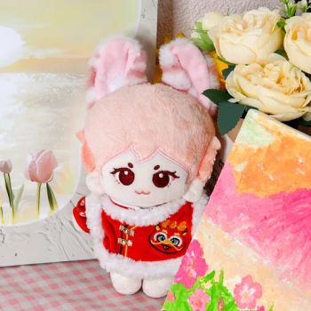 2025 Handmade Custom Plush Figure Toys Custom Plush Toy Manufacturer Logo Plush Stuffed Doll Birthday Gift - Yancheng Joy Foundationcultural Creativity Co., Ltd. - China