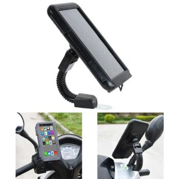 S2102 Motorcycle Phone Bag Bicycle Rear View Mirror Mount Holder Stand Waterproof Case Cover - Colpoint Technology Limited - China