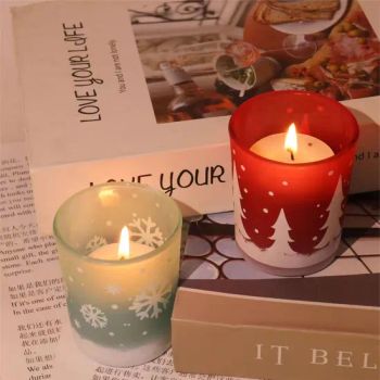 Christmas Scented Soy Wax Candle Customized Christmas Cup - Guangdong TWS Arts & Crafts Co., Ltd. - China