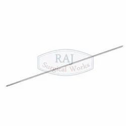 Orthopedic Threaded Wire Guide Finish Perfect Diameter 1.25 Mm Performance - Raj Surgical Works - India
