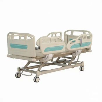 Electric Crank Hospital Bed Multifunction Three Section Bending Patient Bed for Emergency Care - Jiangsu Maijun Medical Technology Co., Ltd. - China