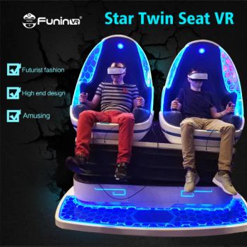 9d Virtual Reality Simulator Double Chair Amusement Park Rides - Zhuoyuan Co., Ltd. - China