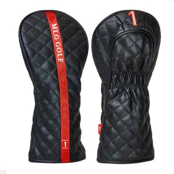 Custom Stitching Golf Headcovers Driver Cover Fairway Wood Headcovers Hybrid Head Cover PU Leather Golf Wood Head Covers - Xiamen Mlg Sports Equipment Co., Ltd. - China