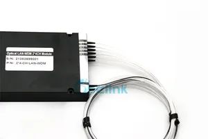 Opelink 4CH LAN-WDM MUX DEMUX 1270-1610nm 0.9mm LCFCScStMu G652D G657A1 5.5x38mm 1Y - Shenzhen Opelink Communication Technology Co., Ltd. - China