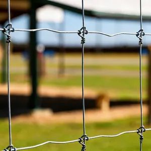 High Tensile High Zinc Galvanized Fence for Ranch Farm Field Material Metal Trademark PuTeng Hole Shape Square HS Code - Anping Puteng Wire Mesh Products Co., Ltd - China
