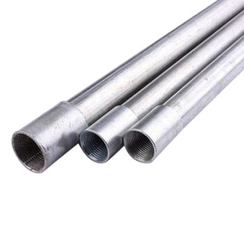 Galvanized Iron Conduit Pipes Shape Round Length 3.5 m Coating Polished Material Galvanized - Rajdoot Electricals - India