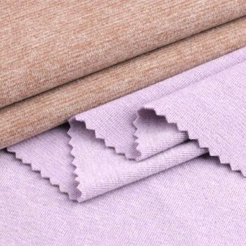 Knitted Mulberry Silk Wool Anti-Shrinkage Fleece Velvet Flannelette Fabric for Warm Garments - Shaoxing Lanfex Import and Export Co., Ltd. - China