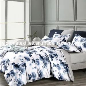 100% Microfiber 90GSM Printed Bedding Quilt Cover Set with 2 Pillowcases - Nantong Victoria Import and Export Co., Ltd. - China