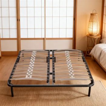 Stable Luxury High-Load Slatted Metal Bed Frame for Commercial Use - Suzhou Xinyue Furniture Accessories Co., Ltd. - China