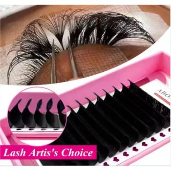 Wholesale Handmade Matte Black Lash Extensions Velvelash Trays Russian Eyelash Extensions - Shenyang Waters International Co., Ltd - China
