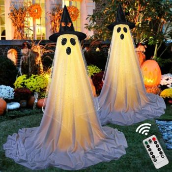 Enchanting Ghost Remote Control LED Light Strings for Halloween - Ningbo kunxiang international trade co., ltd - China