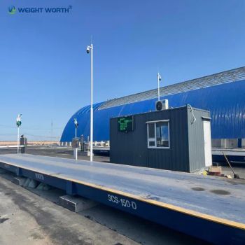Heavy-Duty Carbon Steel Electronic Truck Scales with Ramp Model NO. SCS Model No. Scs Trademark WTWS Display Type LED HS Code - Qingdao Weitewosi Automation Equipment Co., Ltd - China