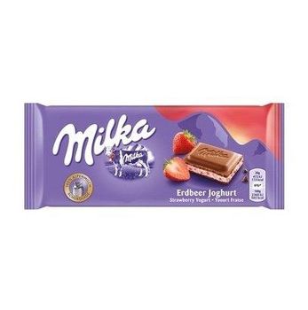 Buy Milka Strawberry Yoghurt 100g Chocolate Bars online at a great price - Exigentelaxia Unipessoal Lda - Portugal