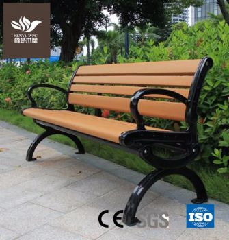 WPC Garden Bench Waiting Bench Chair Fixed Fixed Rotary Fixed Fireproof B1 Condition New Trademark Senyu Color - Jiangsu Senyu New Material Co., Ltd. - China